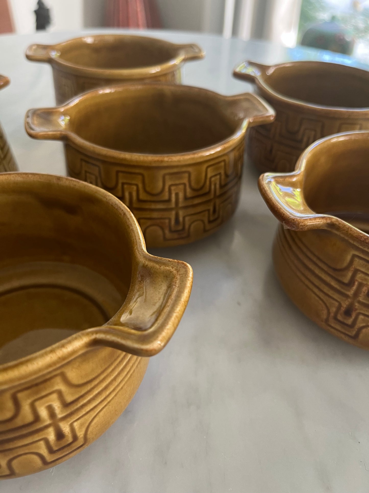 Set of 6 x Crown Lynn Bowls