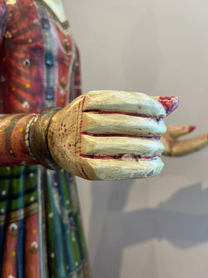Statue of 1920's Indian Tribesman