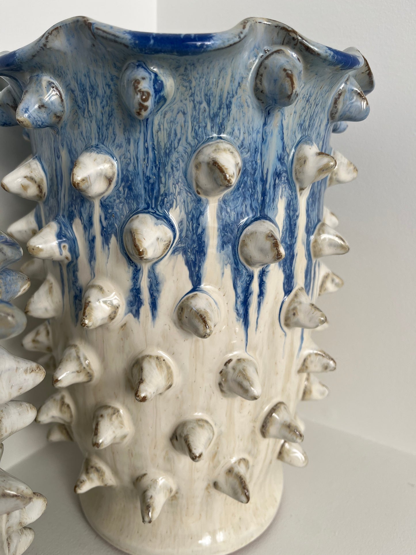 Beautiful Pair of Terracotta Vases