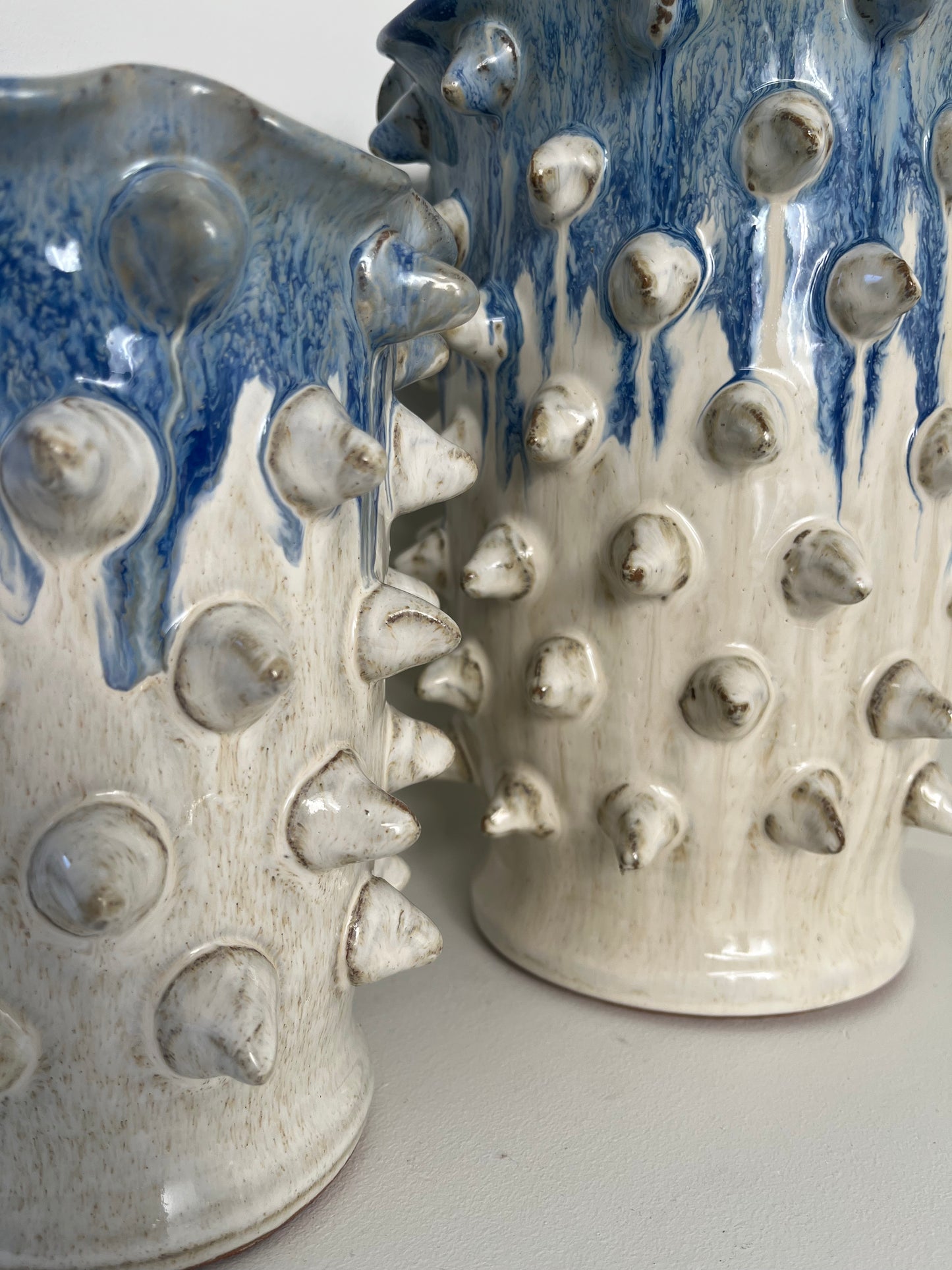 Beautiful Pair of Terracotta Vases