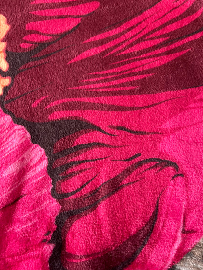 Stunning Victoria Jane Sherpa Peony Tiger Blanket