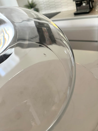 Beautiful Bunny Treat Stand with Glass Dome
