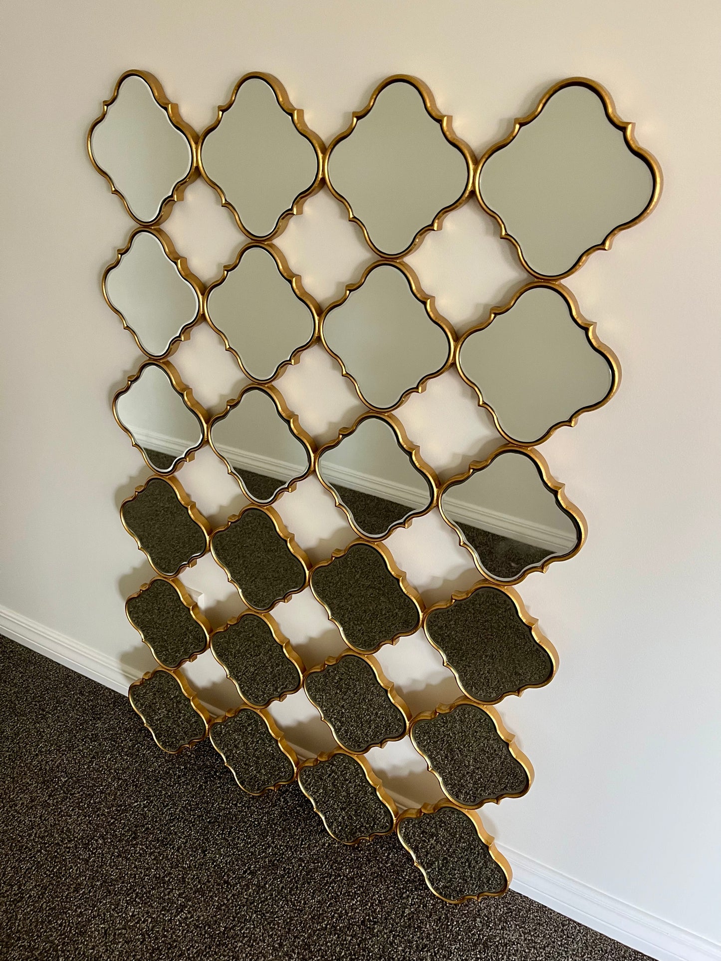 Beautiful Moroccan Gold Mirror