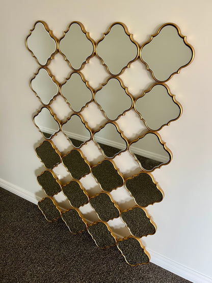 Beautiful Moroccan Gold Mirror