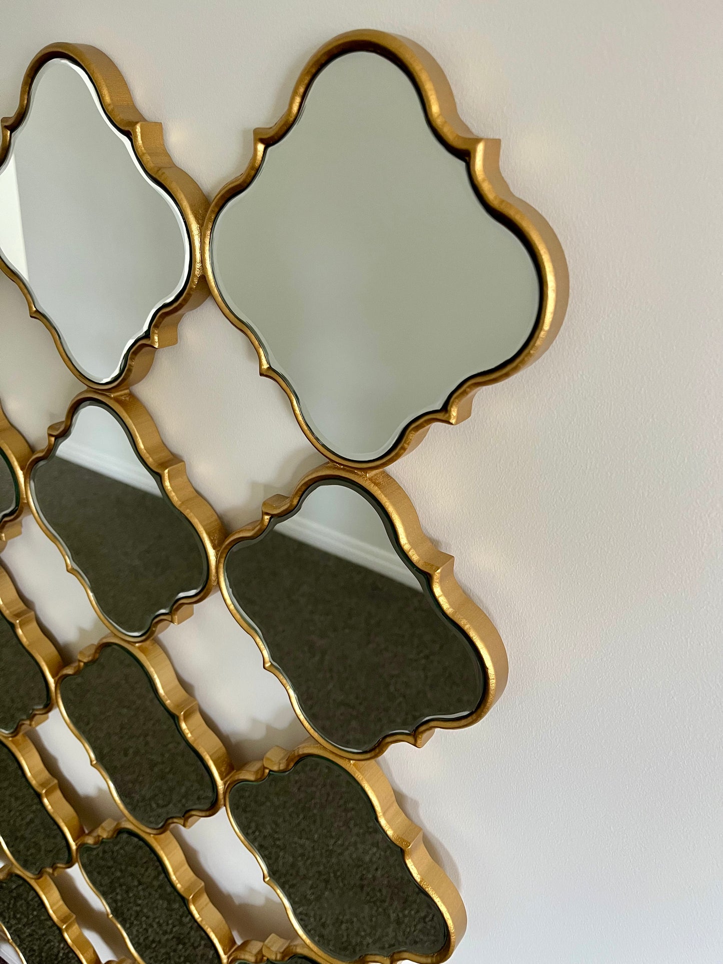 Beautiful Moroccan Gold Mirror