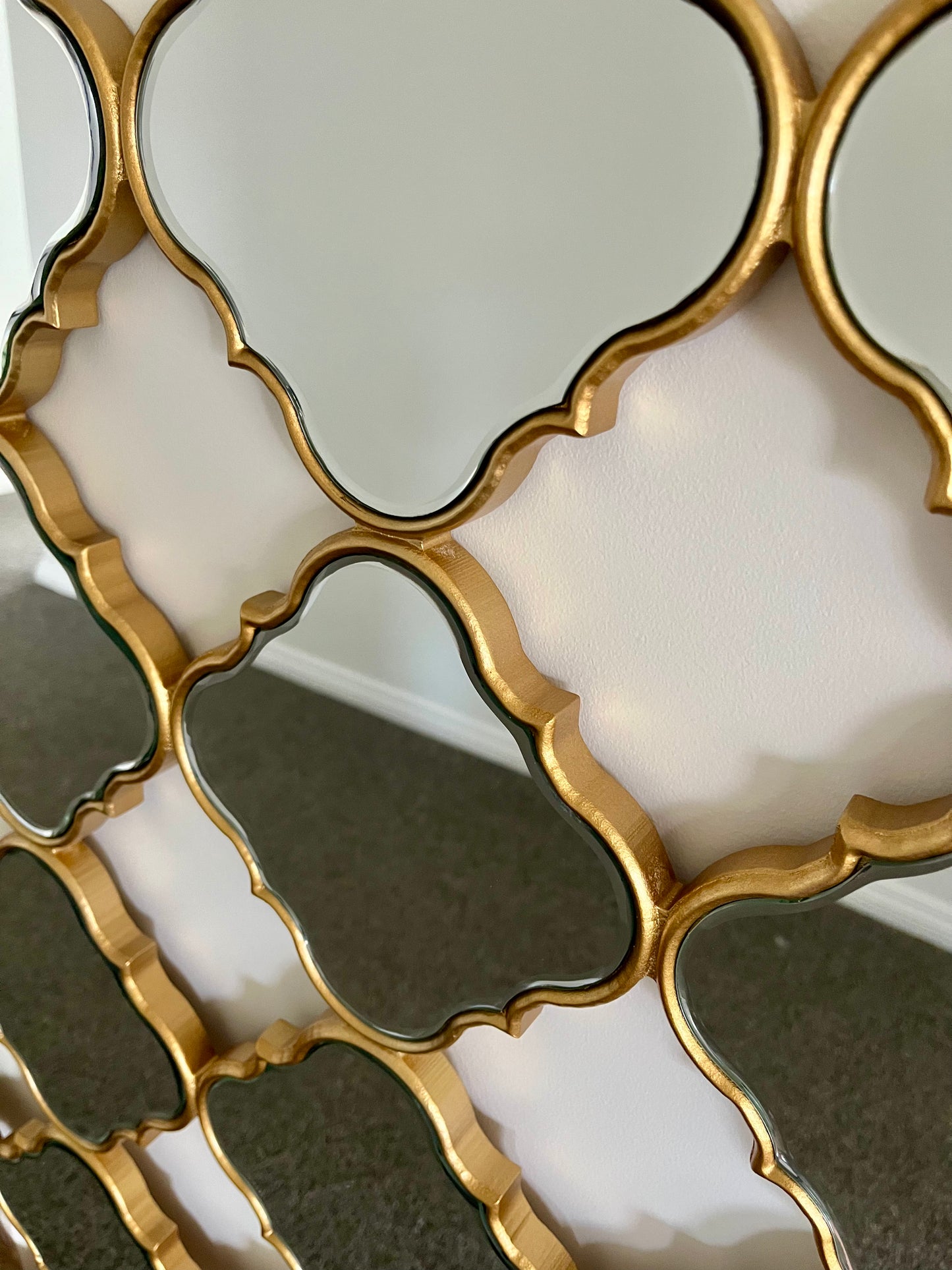 Beautiful Moroccan Gold Mirror