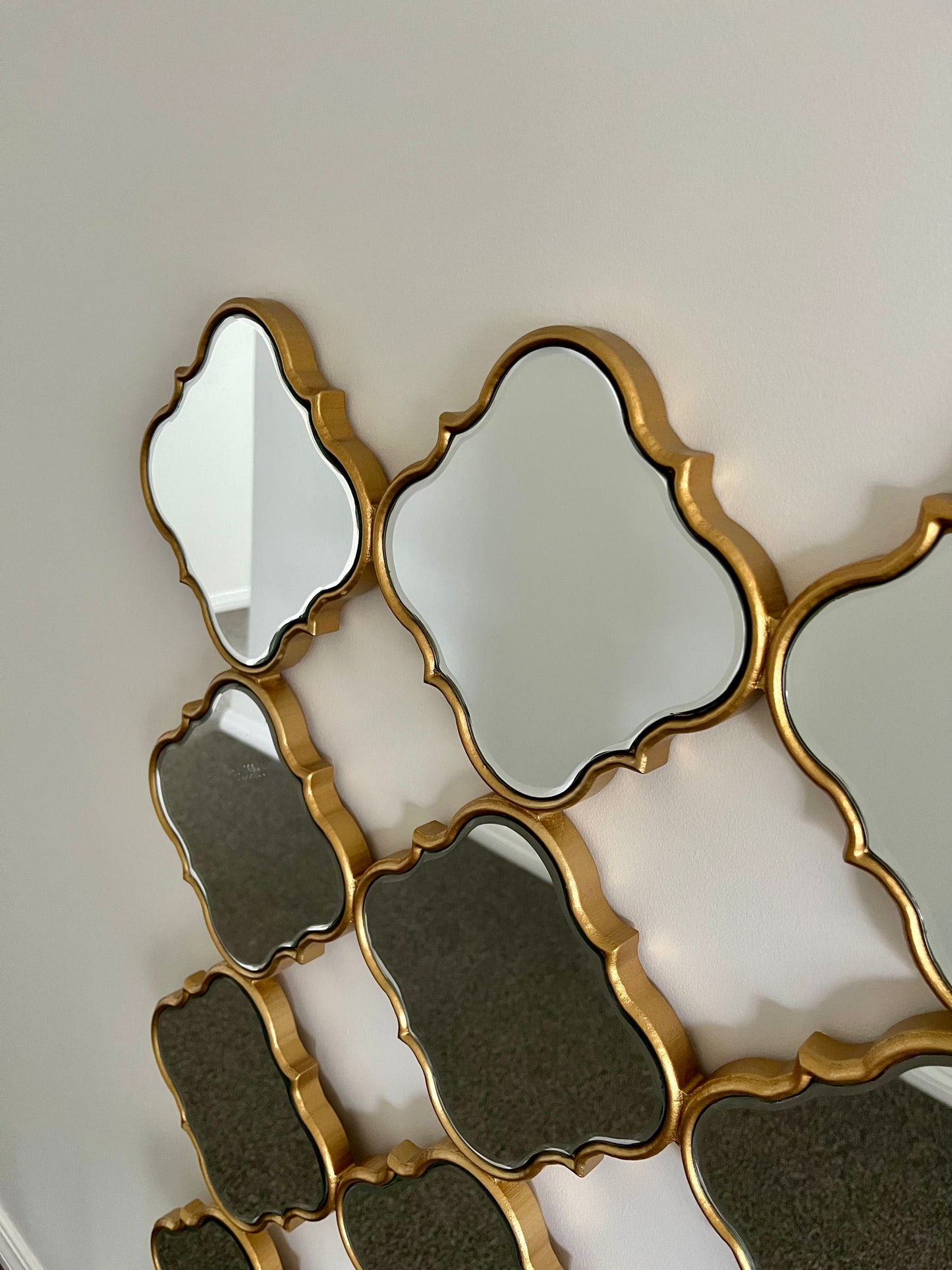 Beautiful Moroccan Gold Mirror