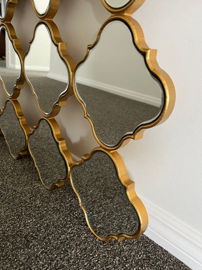 Beautiful Moroccan Gold Mirror