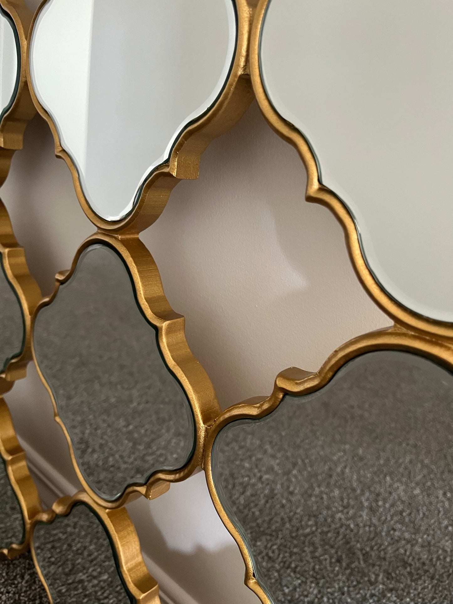 Beautiful Moroccan Gold Mirror
