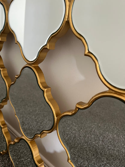 Beautiful Moroccan Gold Mirror