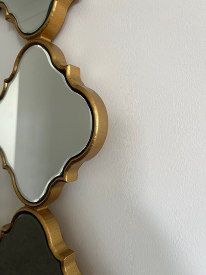 Beautiful Moroccan Gold Mirror