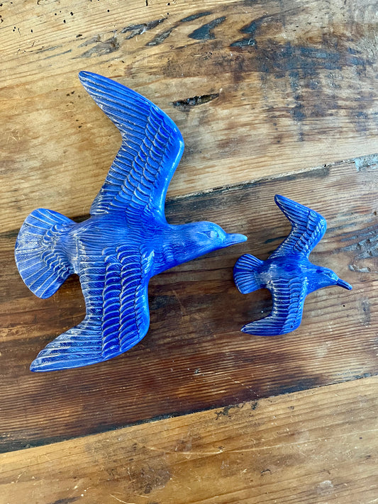 Gorgeous Pair of Bird Wall Decor