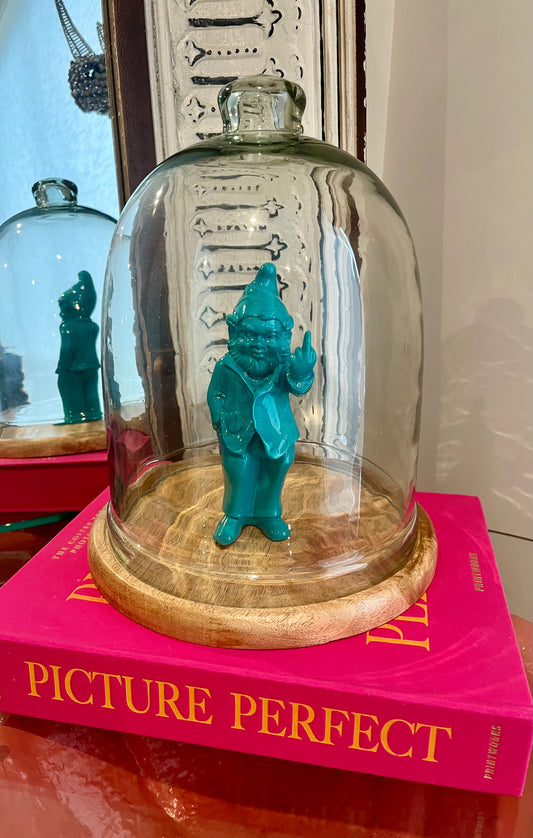 Naughty Gnome in a Dome