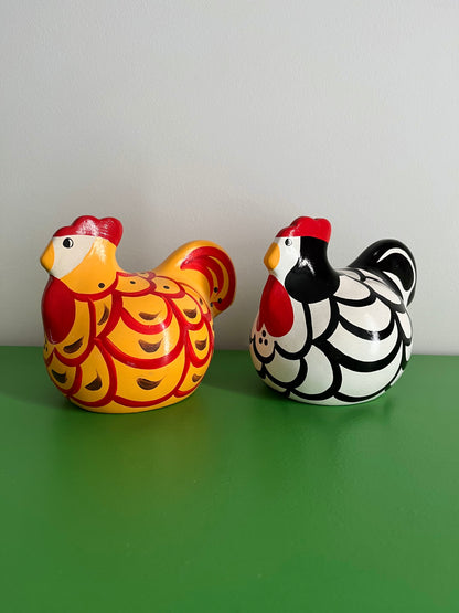 Set of Funky Roosters