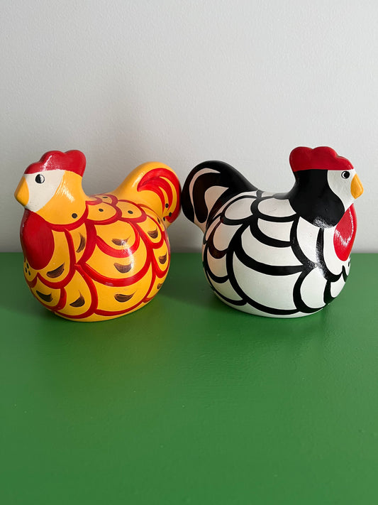 Set of Funky Roosters