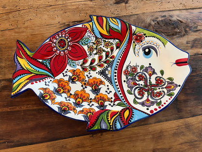 Unique and Colourful Fish Platter