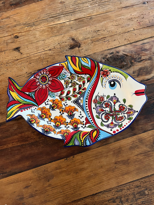 Unique and Colourful Fish Platter
