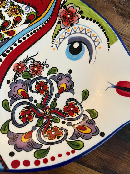 Unique and Colourful Fish Platter