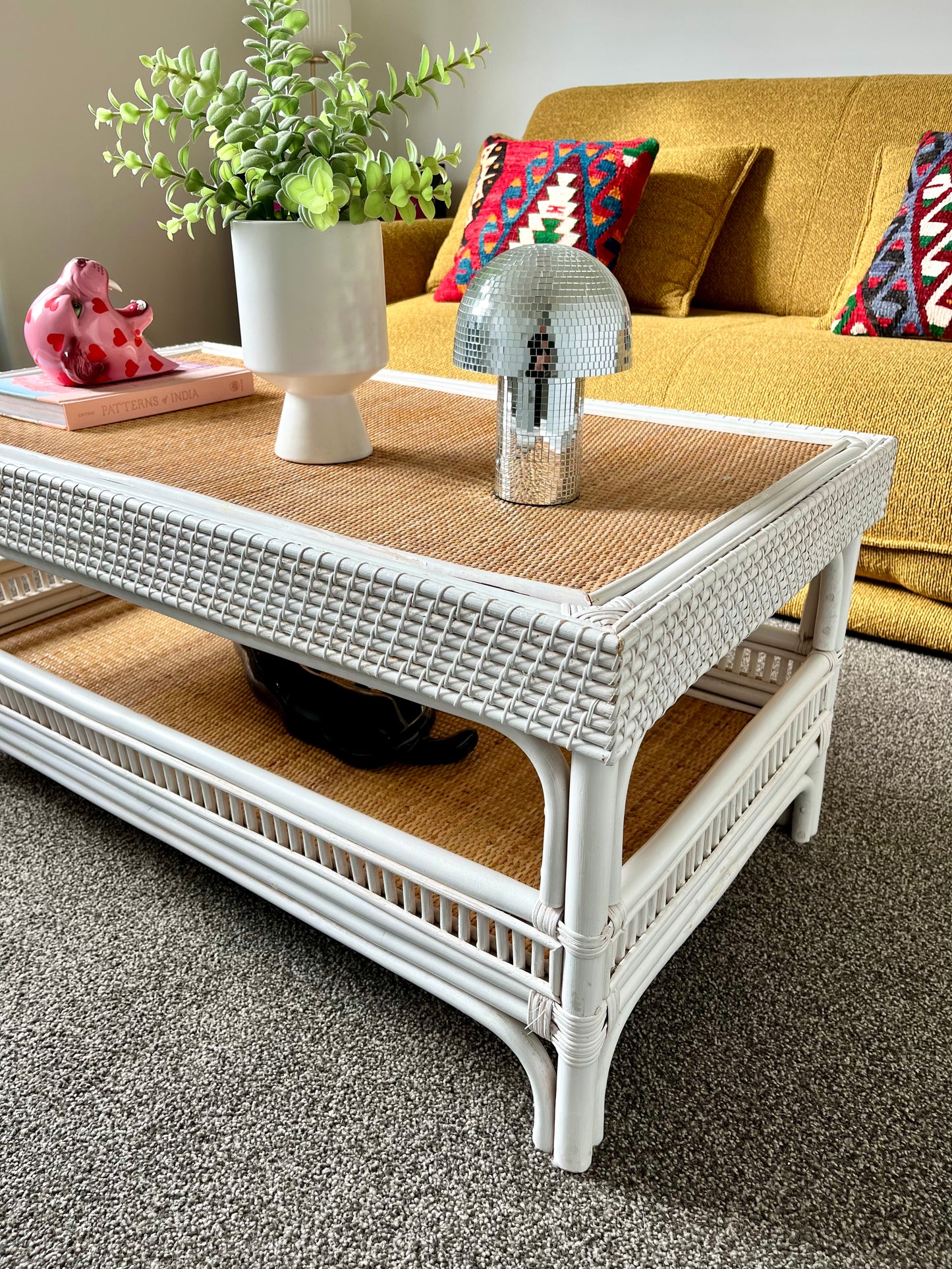 Cane Coffee Table