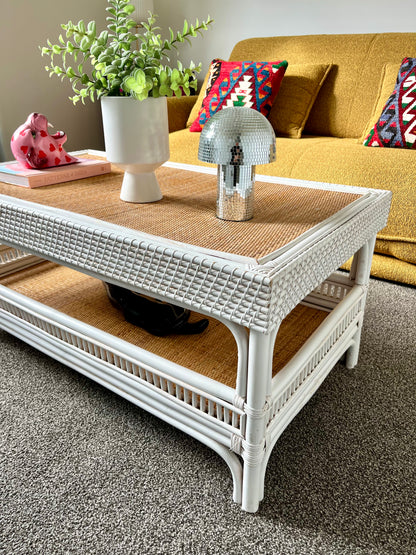 Cane Coffee Table