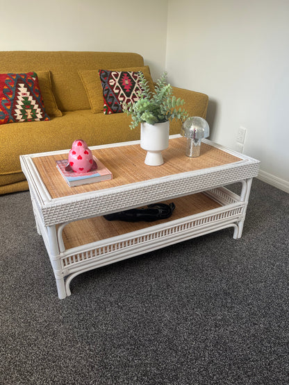 Cane Coffee Table