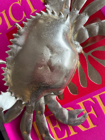 Gorgeous Gold Crab Decor