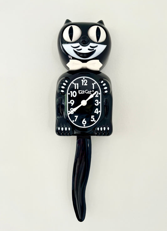 Classic Black Kit-Cat Klock