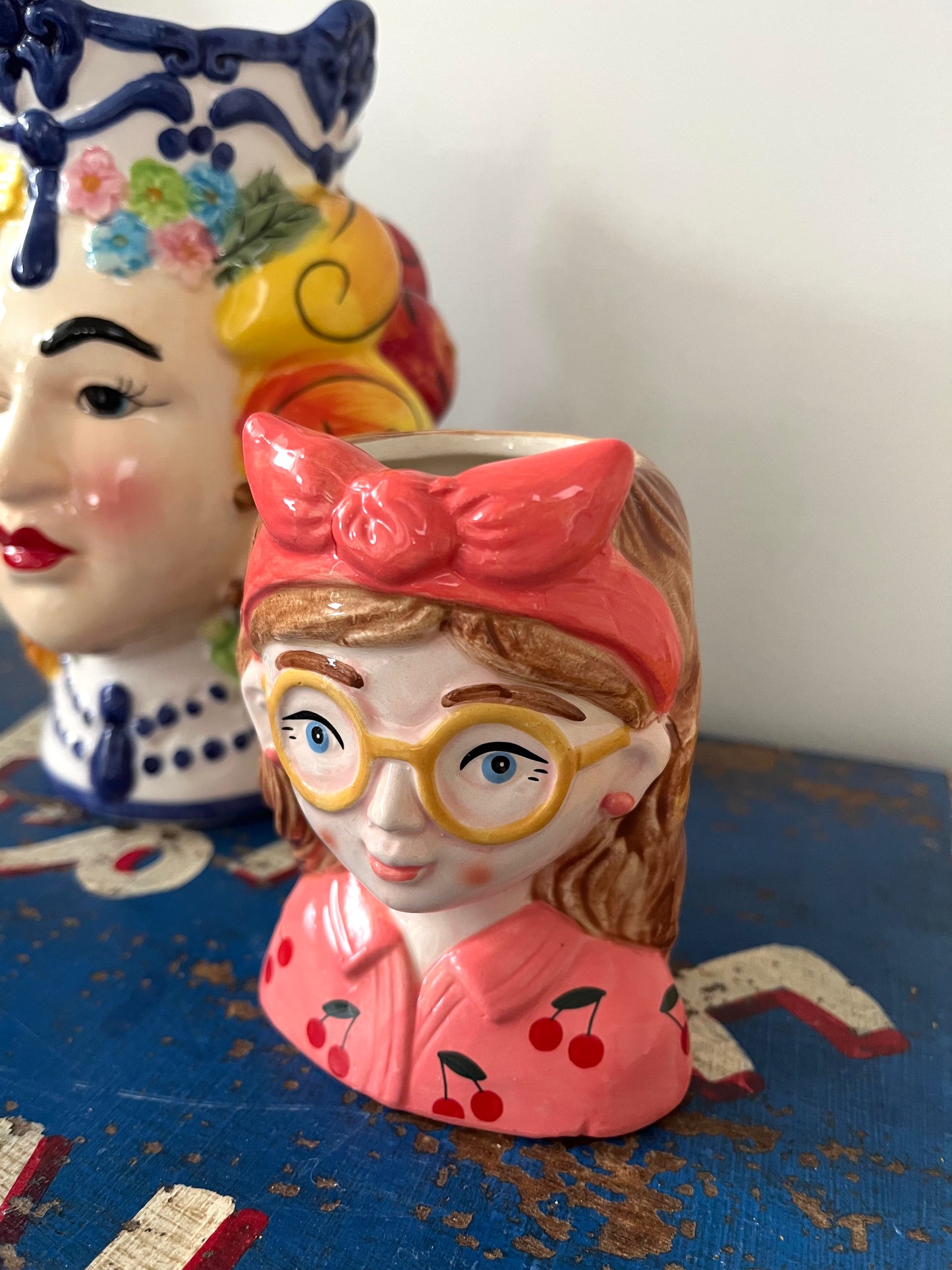 Pair of Whimsical Vases