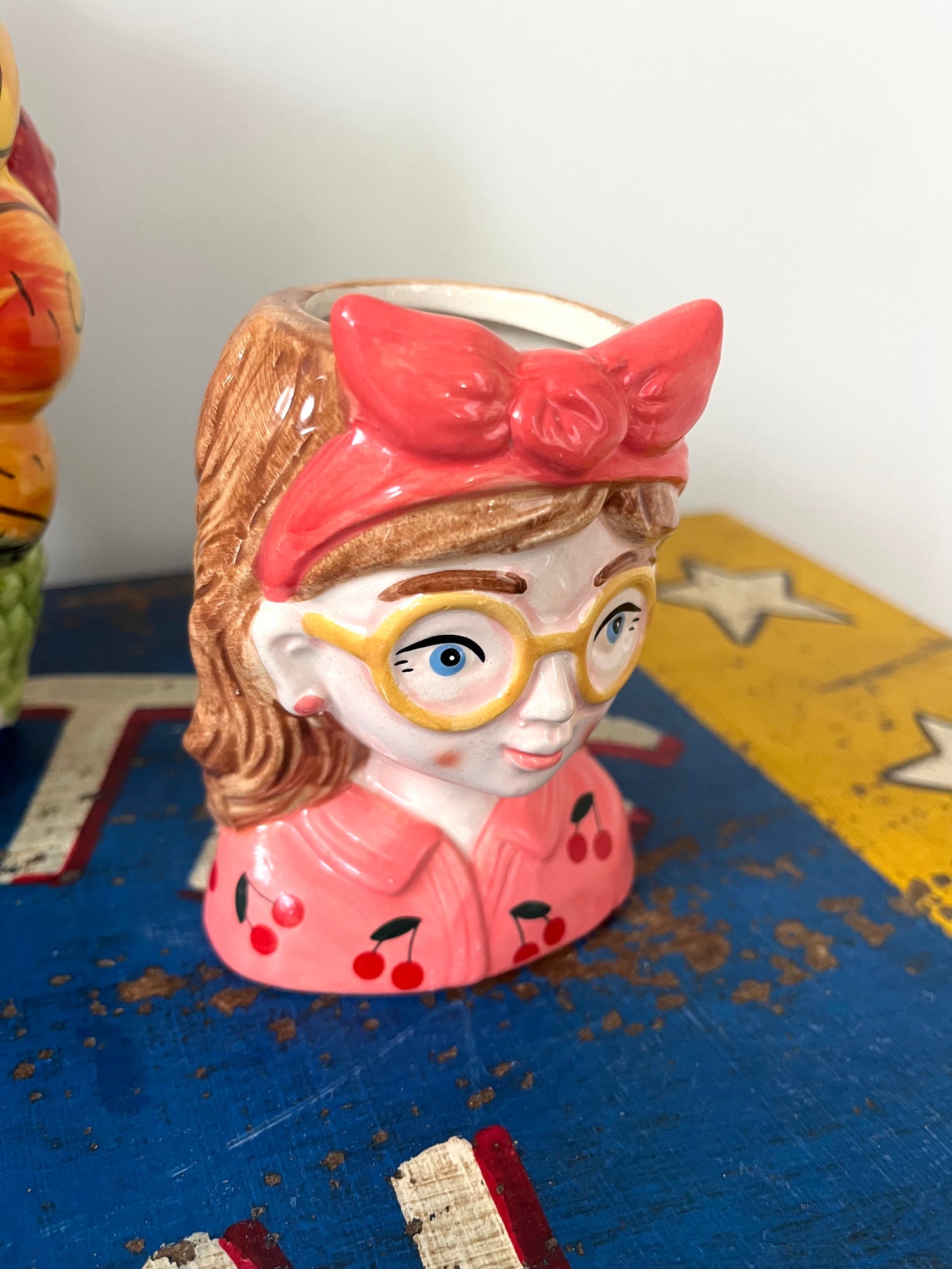 Pair of Whimsical Vases