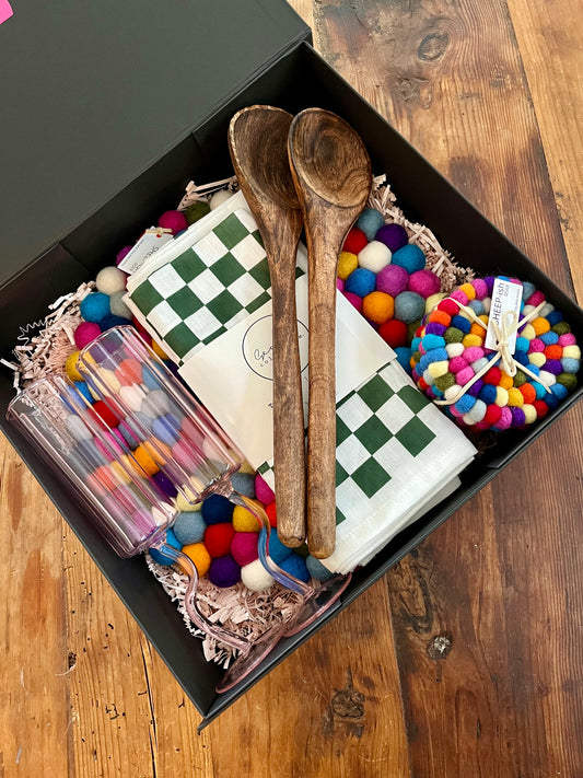 Gift Box-Rainbows & Checkers