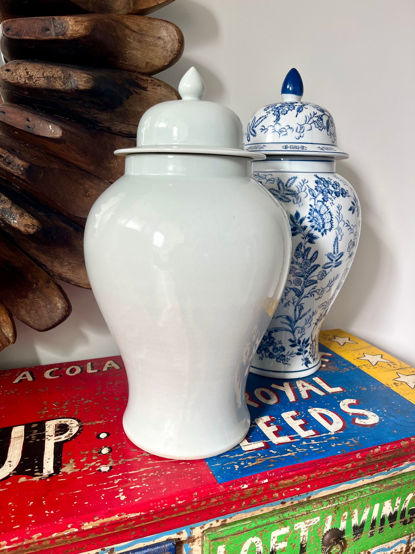 Lovely Pair of Ginger Jars