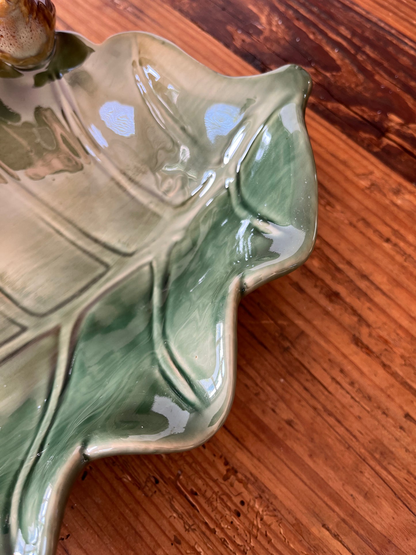 Gorgeous Ceramic Leaf Platter