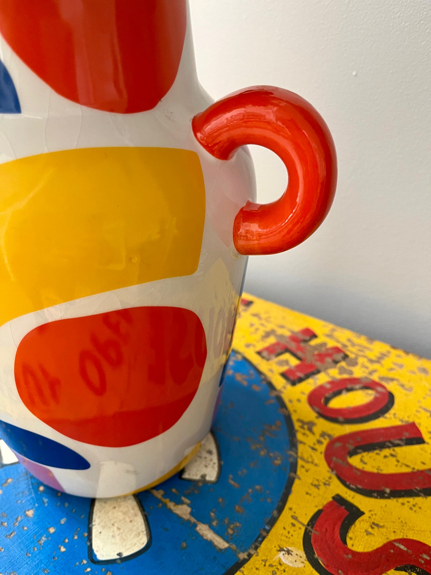 Vibrant Ceramic Vase