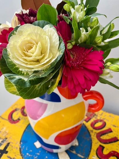 Vibrant Ceramic Vase