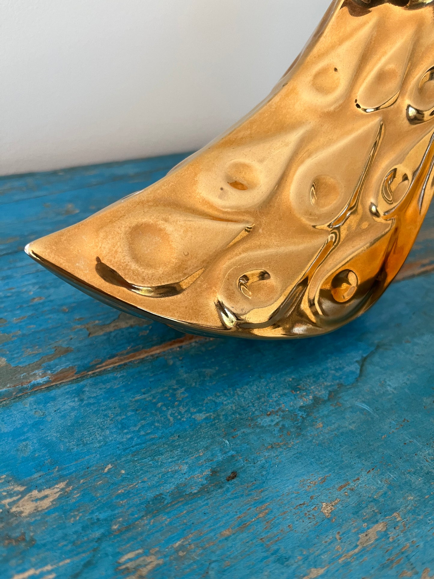 Pair of Gold Bird Sculptures by Jonathan Adler