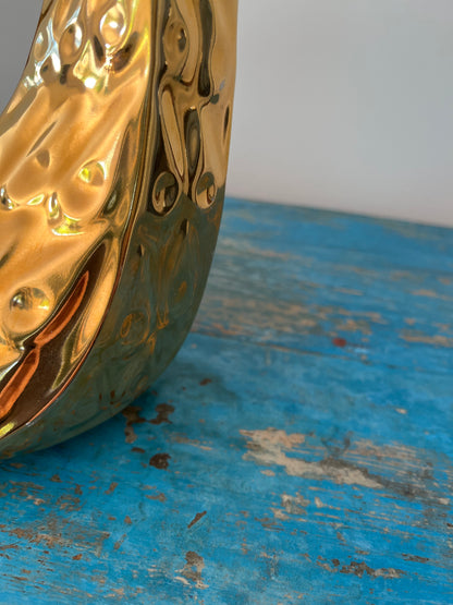 Pair of Gold Bird Sculptures by Jonathan Adler