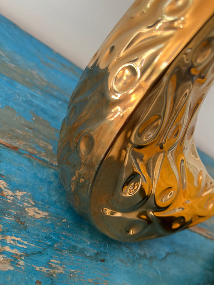 Pair of Gold Bird Sculptures by Jonathan Adler