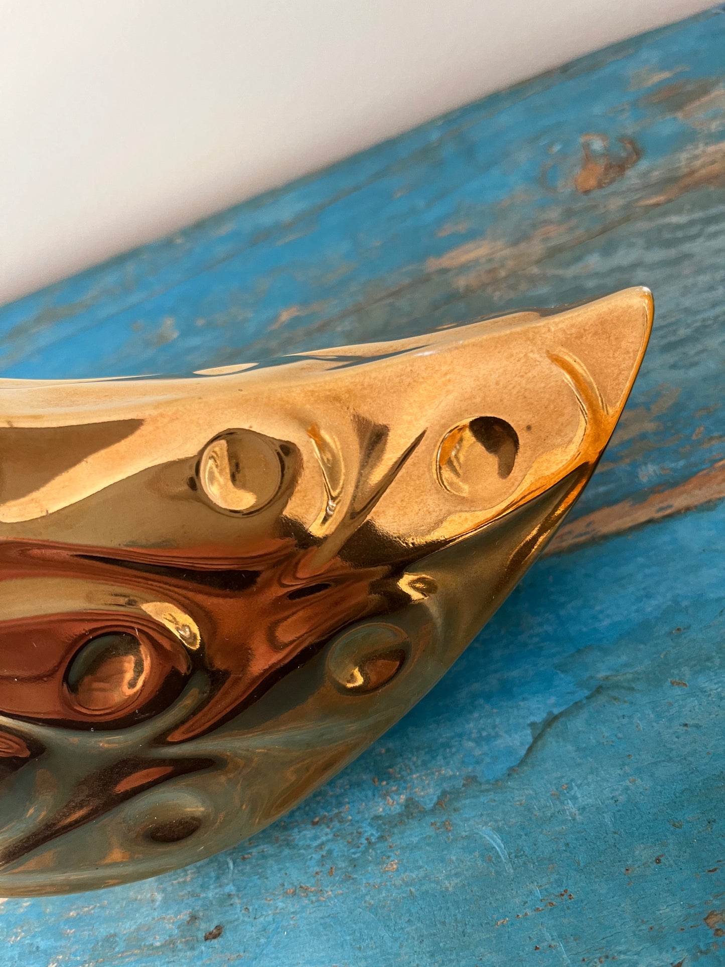 Pair of Gold Bird Sculptures by Jonathan Adler