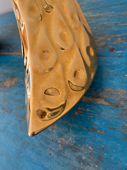 Pair of Gold Bird Sculptures by Jonathan Adler