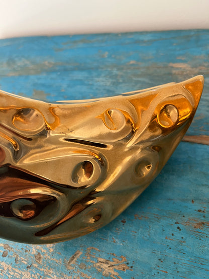 Pair of Gold Bird Sculptures by Jonathan Adler