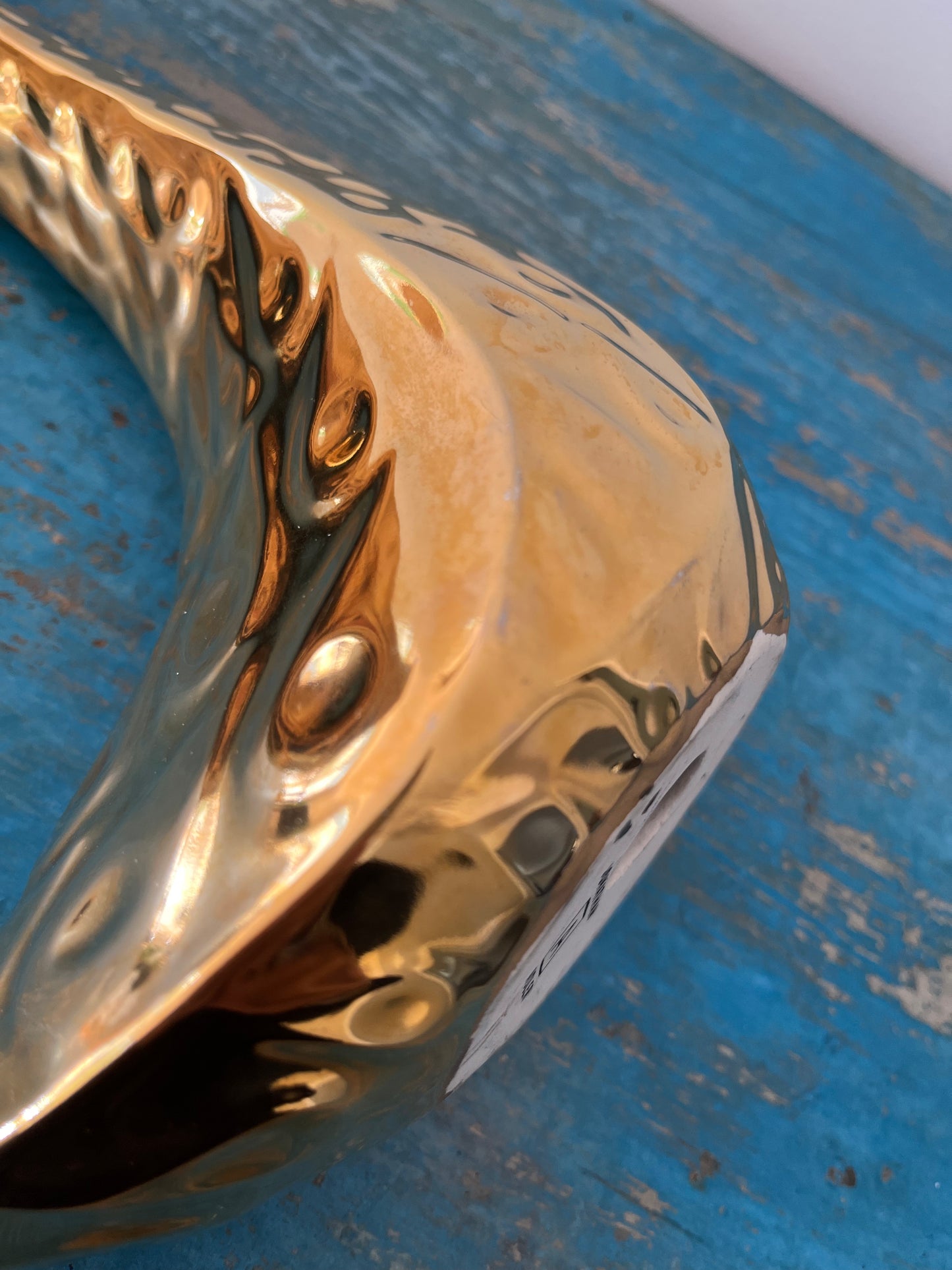 Pair of Gold Bird Sculptures by Jonathan Adler
