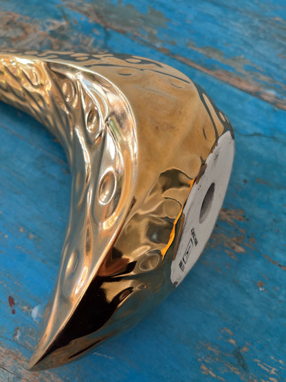 Pair of Gold Bird Sculptures by Jonathan Adler