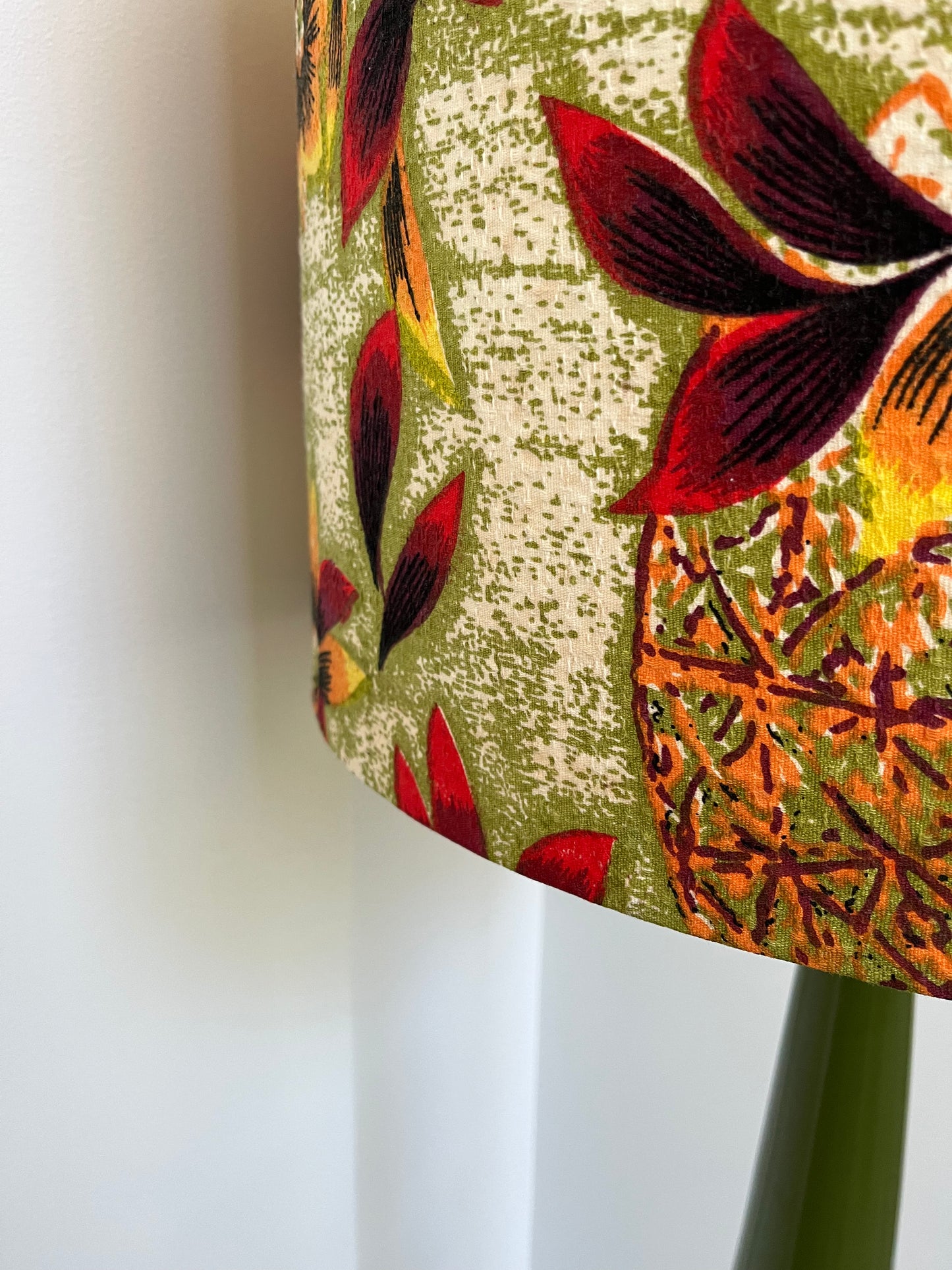 Beautiful Green Floor Lamp