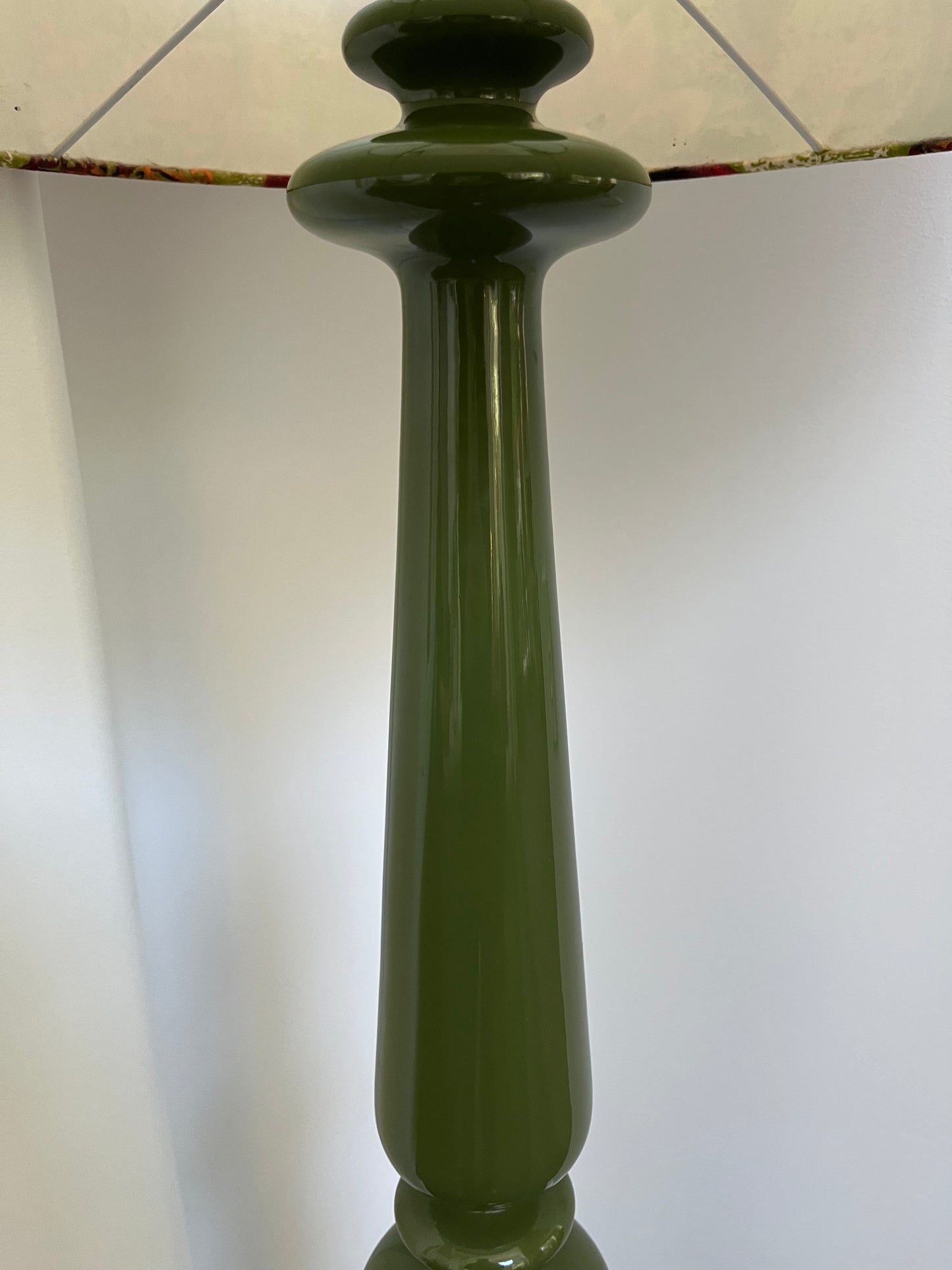 Beautiful Green Floor Lamp
