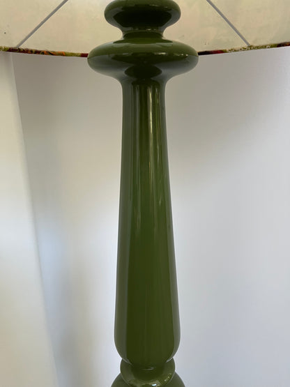 Beautiful Green Floor Lamp