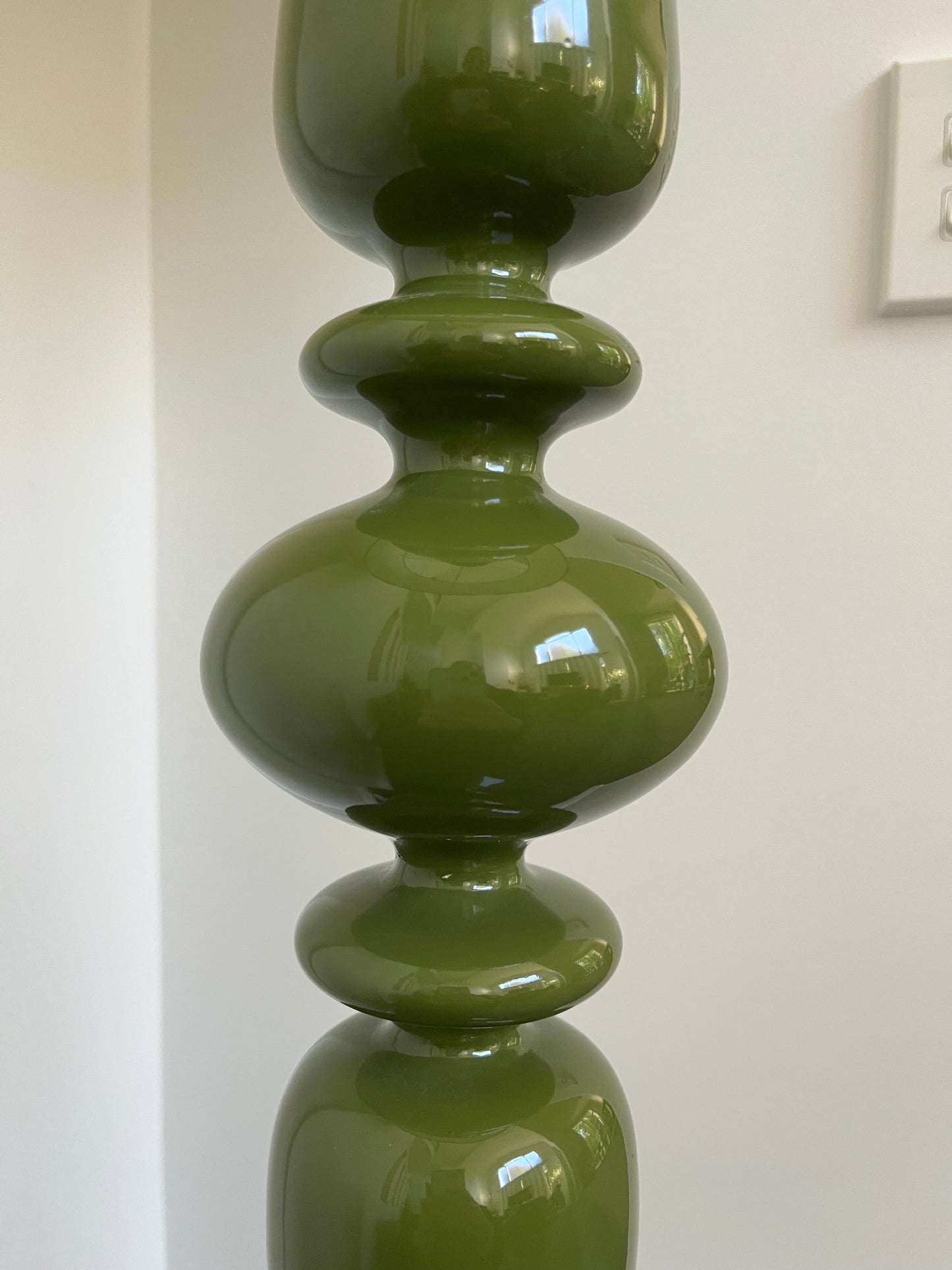 Beautiful Green Floor Lamp