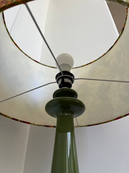 Beautiful Green Floor Lamp