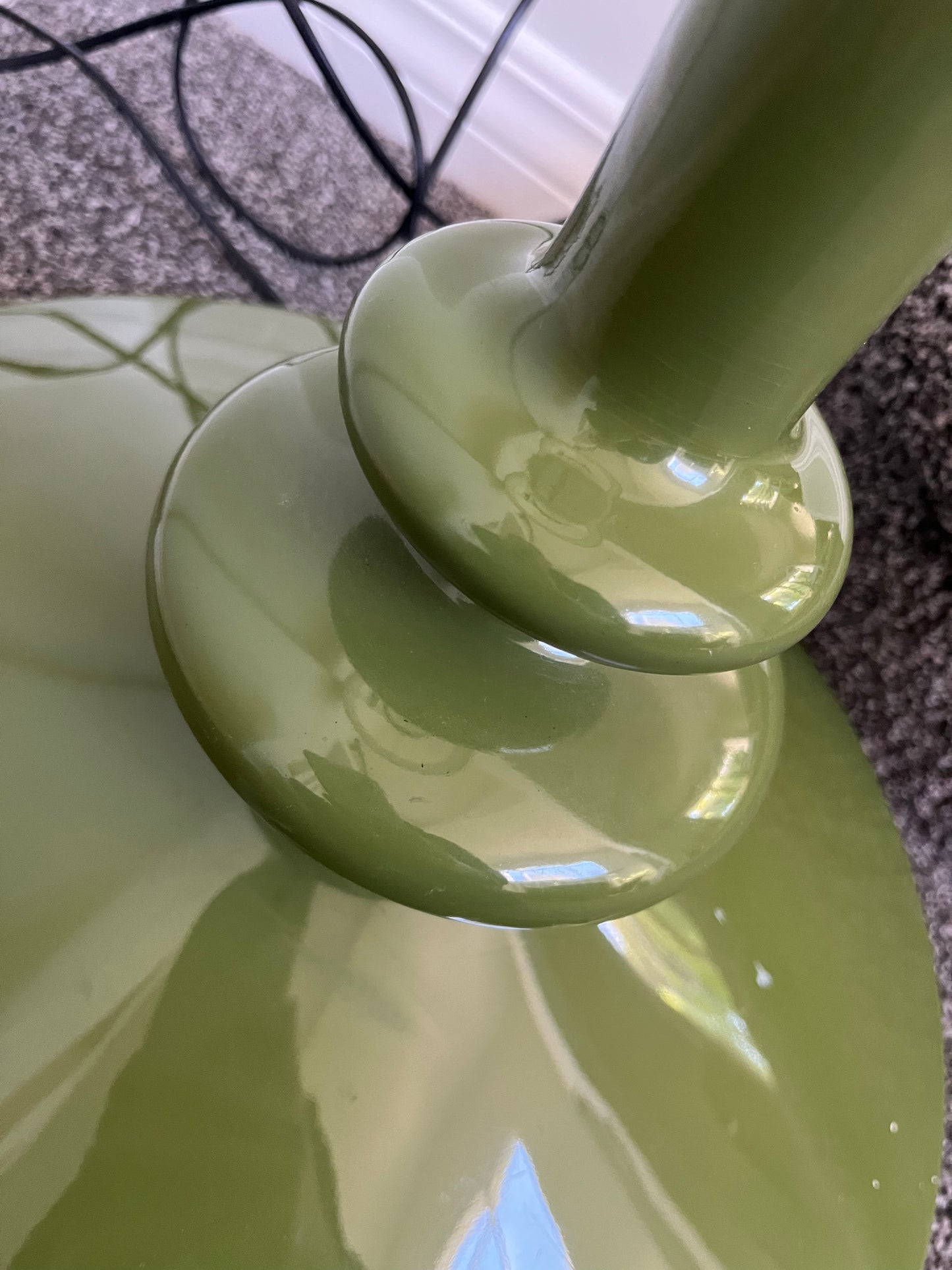Beautiful Green Floor Lamp