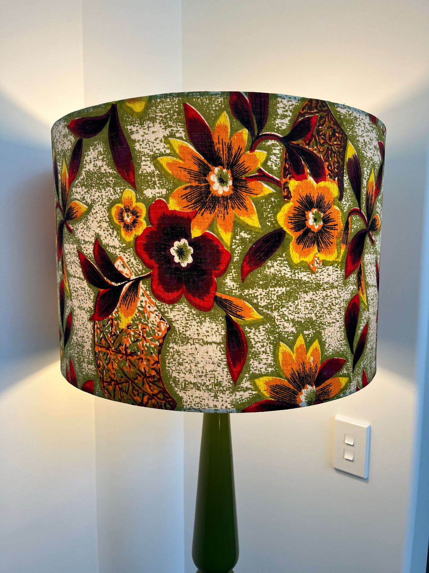 Beautiful Green Floor Lamp