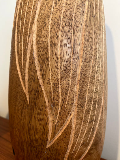 Funky Mr & Mrs Wooden Decorative Vases